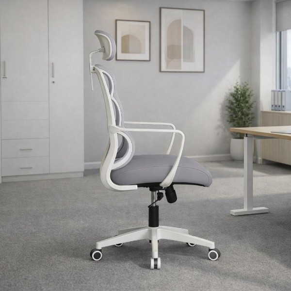 Фото - Кресло офисное Mealux Easy Grеy (HF-L15 F/G)